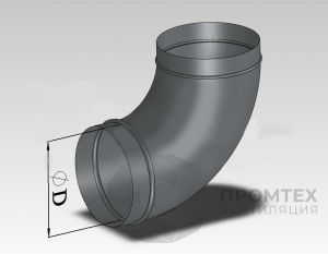 Отвод круглого сечения