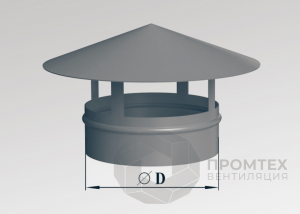 Зонт круглый