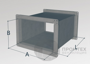 Воздуховод прямоугольного сечения